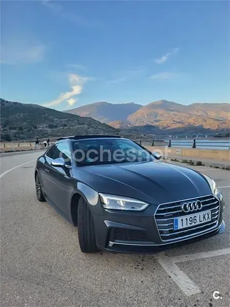 Usado Audi A5 Advanced Plus 252 CV (185 kW) 2017 Gris / plata Coupe
