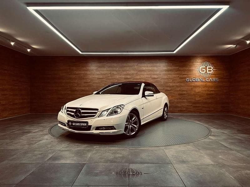 Blanco Usado 2012 Mercedes E350 Avantgarde Descapotable | 19.990 € (Precio justo) - Imagen 1/4