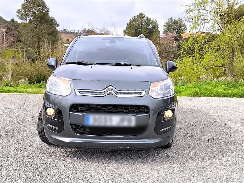 Usado Citroën C3 Picasso Exclusive 99 CV (72 kW) 2016 Gris / plata Monovolumen