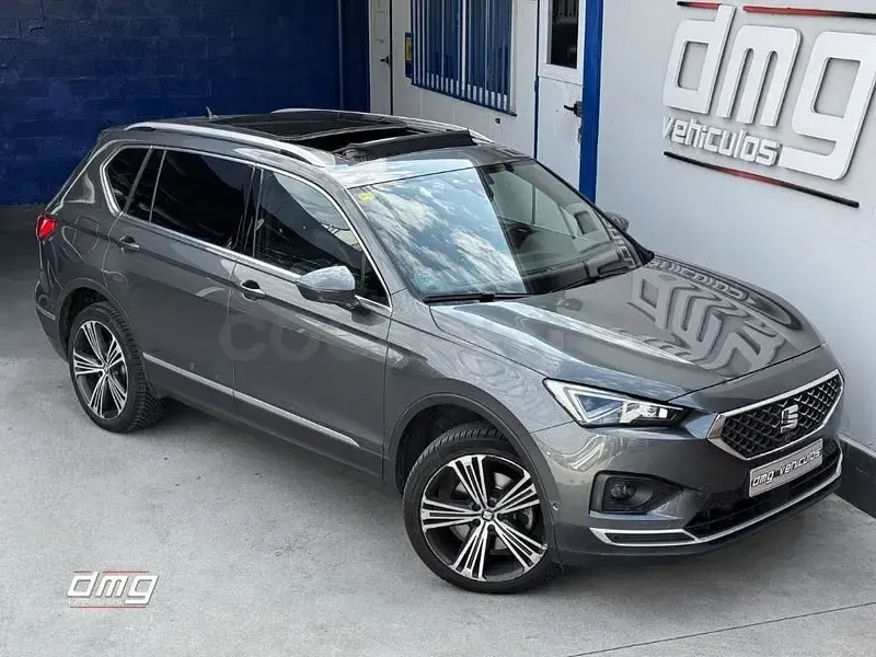 Usado Seat Tarraco 190 CV (139 kW) 2019 Gris / plata SUV