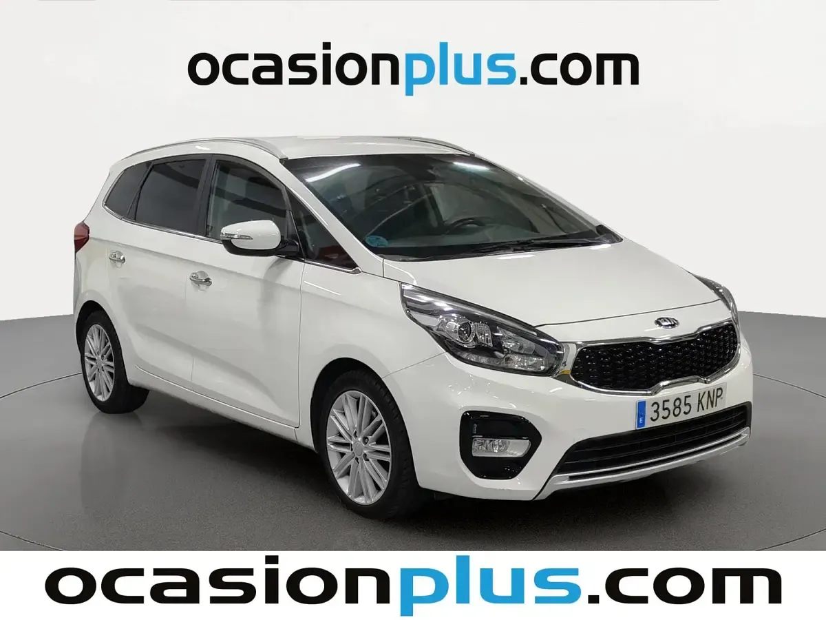 Usado Kia Carens 141 CV (103 kW) 2018 Blanco Monovolumen