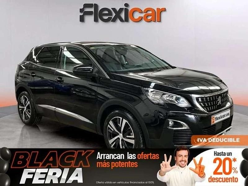 Negro Usado 2020 Peugeot 3008 Allure Monovolumen | 13.790 € (Buen precio) - Imagen 1/4
