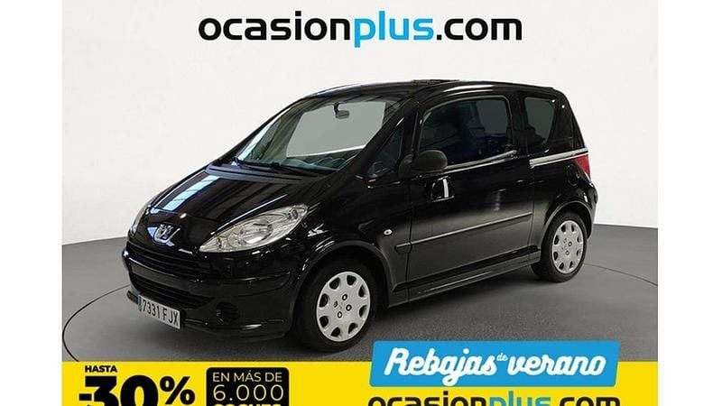 Negro Usado 2006 Peugeot 1007 Utilitario | 4900 € (Precio justo) - Imagen 1/4