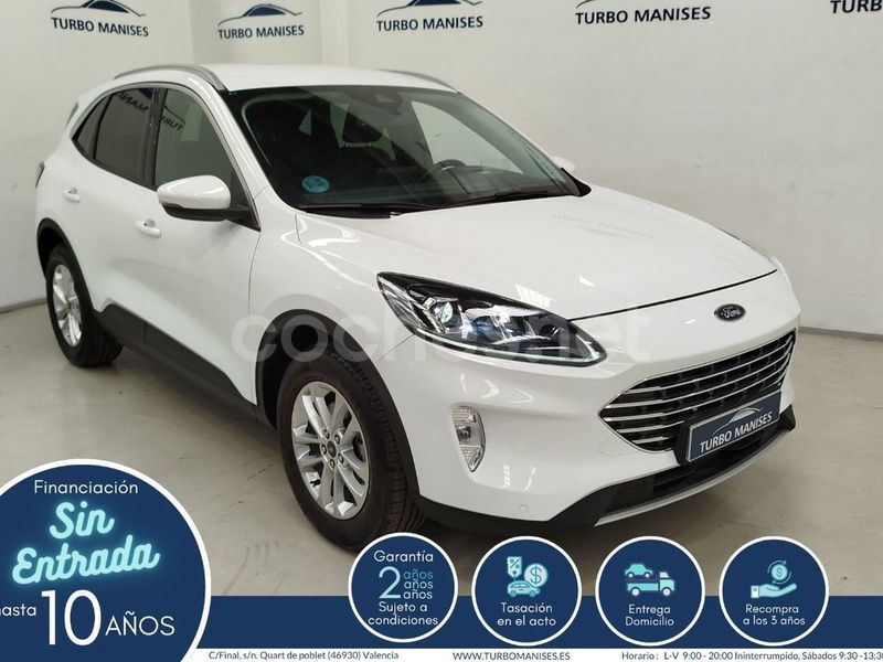 Blanco Usado 2023 Ford Kuga Titanium SUV | 23.990 € (Precio justo) - Imagen 1/4
