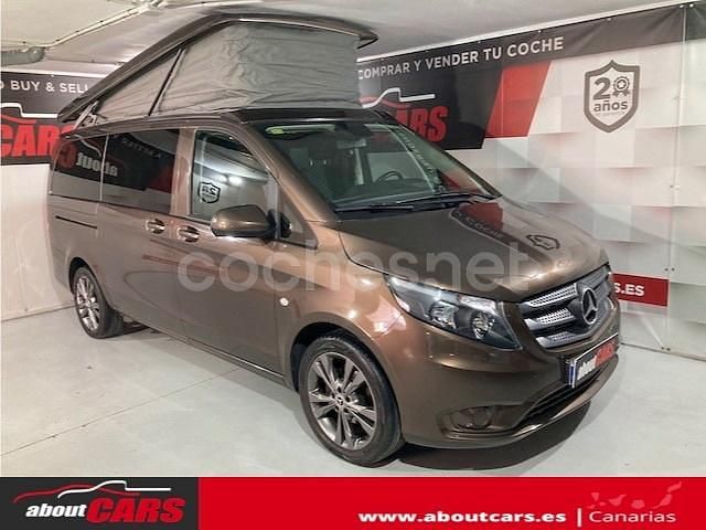 Marrón Usado 2020 Mercedes V220 Marco Polo Monovolumen | 42.000 € (Buen precio) - Imagen 1/4