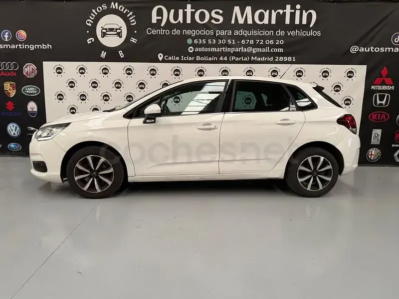 Usado Citroën C4 PureTech 110 CV (80 kW) 2018 Blanco Berlina