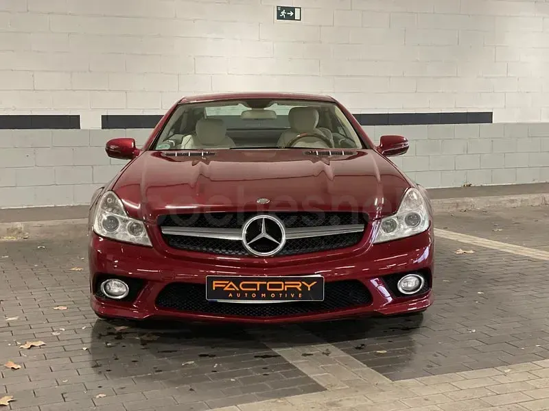 Usado Mercedes SL350 315 CV (231 kW) 2008 Granate Descapotable