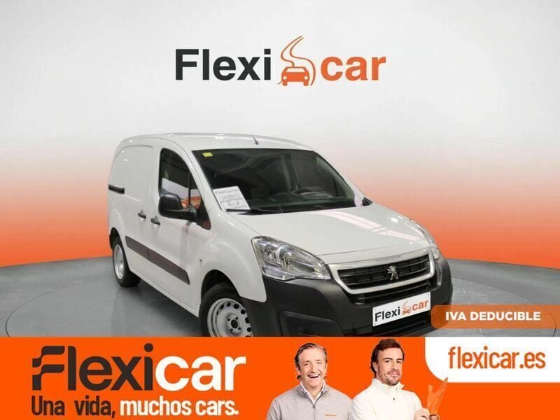 Blanco Usado 2018 Peugeot Partner Comfort Monovolumen | 8790 € (Precio justo) - Imagen 1/4