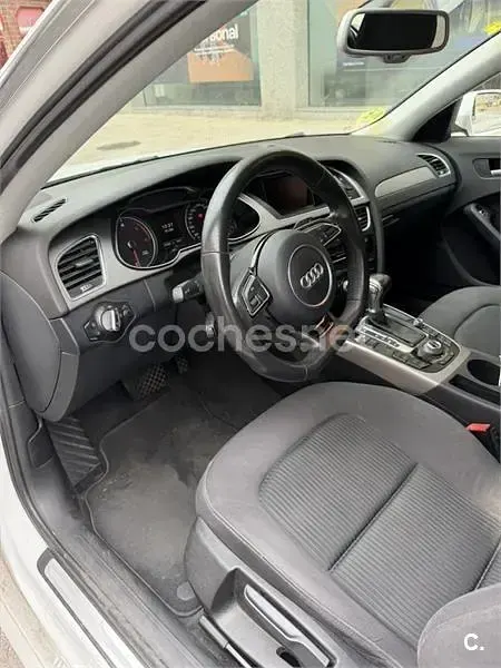 Usado Audi A4 S-Line 150 CV (110 kW) 2014 Blanco Familiar