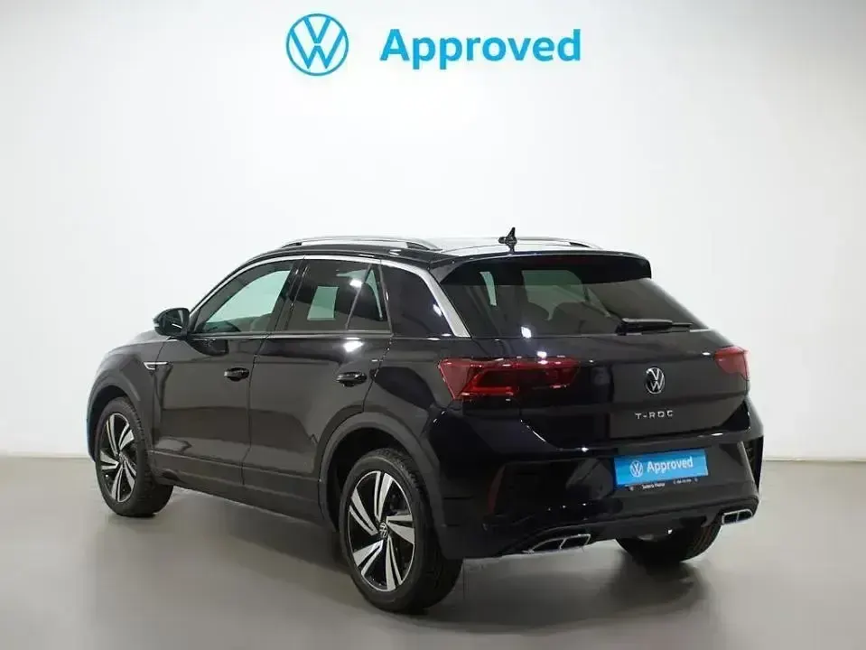 Usado VW T-Roc R-line 150 CV (110 kW) 2024 Negro SUV