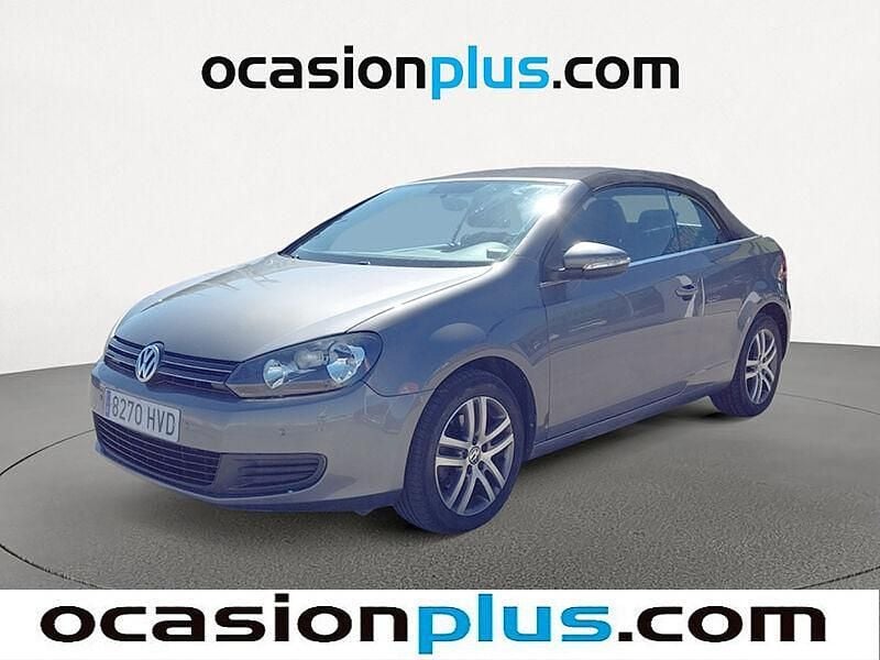 Usado VW Golf Cabriolet 105 CV (77 kW) 2013 Gris Descapotable