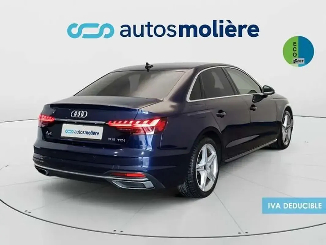 Usado Audi A4 Advanced 163 CV (119 kW) 2023 Azul Berlina
