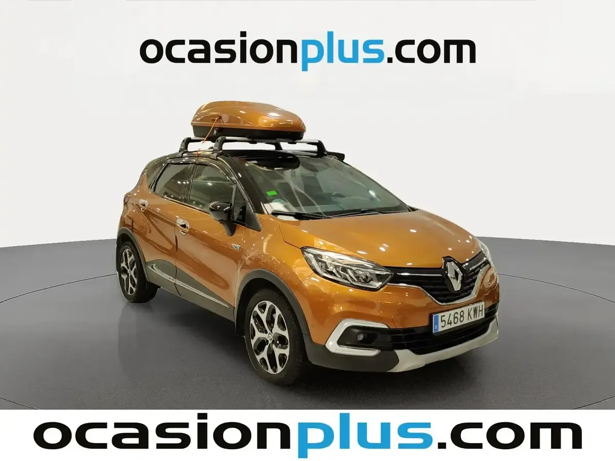 Usado Renault Captur Zen 150 CV (110 kW) 2019 Naranja SUV