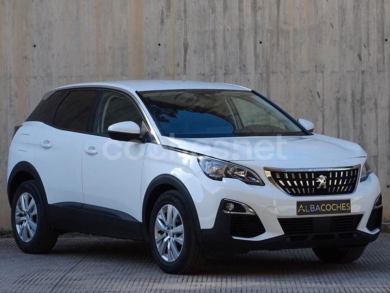 Blanco Usado 2018 Peugeot 3008 Active SUV | 15.490 € (Un poco caro) - Imagen 1/4