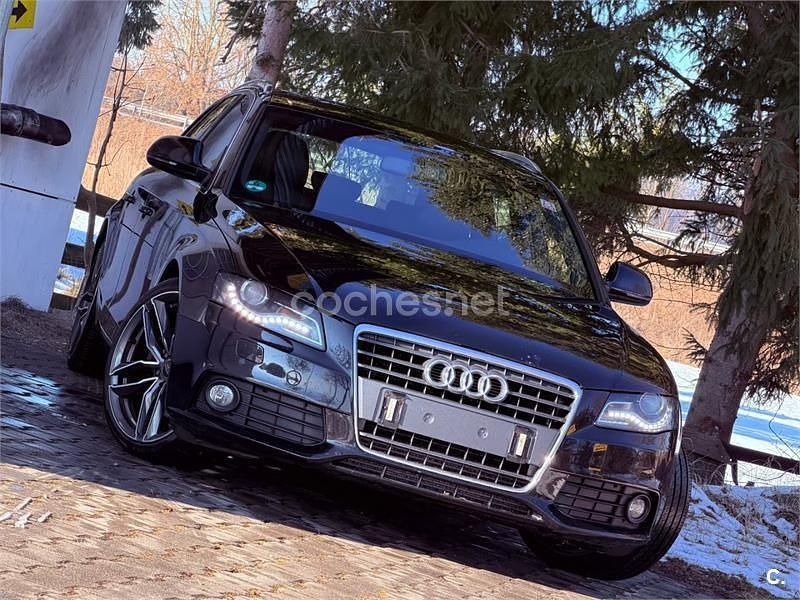 Usado Audi A4 S-Line 160 CV (117 kW) 2009 Negro Berlina