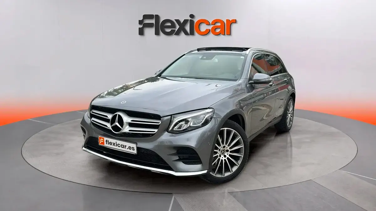 Usado Mercedes GLC250 204 CV (150 kW) 2017 Gris SUV