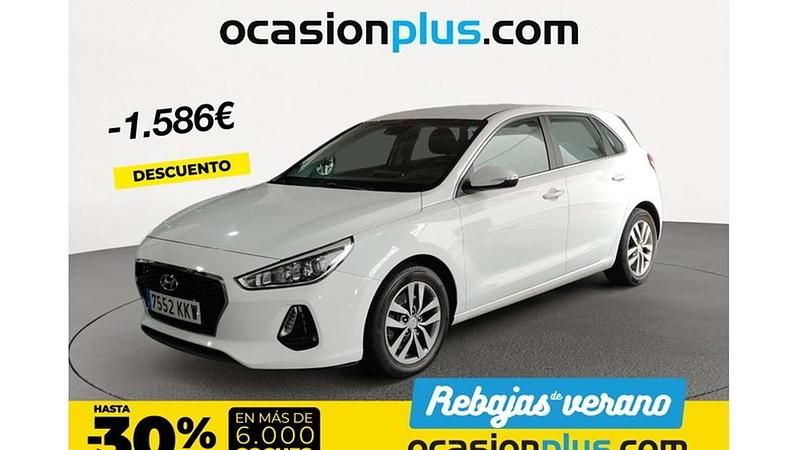 Blanco Usado 2018 Hyundai i30 Utilitario | 15.864 € (Precio justo) - Imagen 1/4