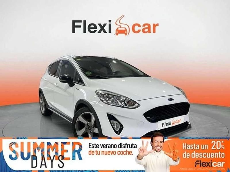 Blanco Usado 2018 Ford Fiesta Active Utilitario | 11.990 € (Caro) - Imagen 1/4