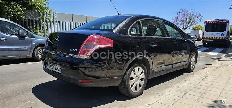 Usado Citroën C4 110 CV (80 kW) 2009 Negro Berlina