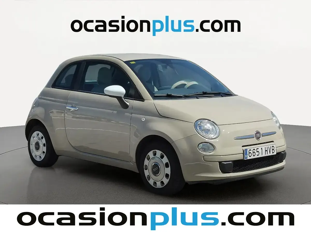 Usado Fiat 500 69 CV (50 kW) 2013 Beige Utilitario