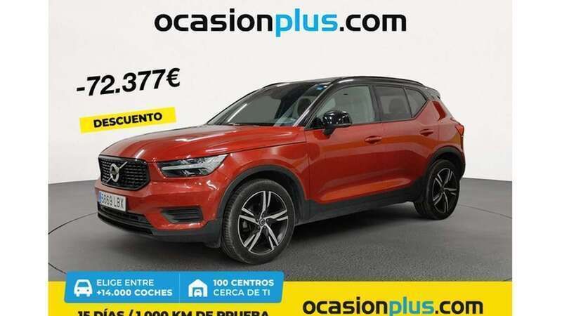 Rojo Usado 2019 Volvo XC40 R-Design SUV | 23.773 € (Caro) - Imagen 1/4