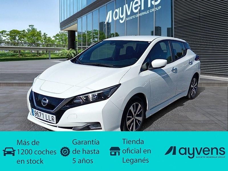 Usado Nissan Leaf Acenta 110 kW (150 CV) 2020 Blanco Utilitario