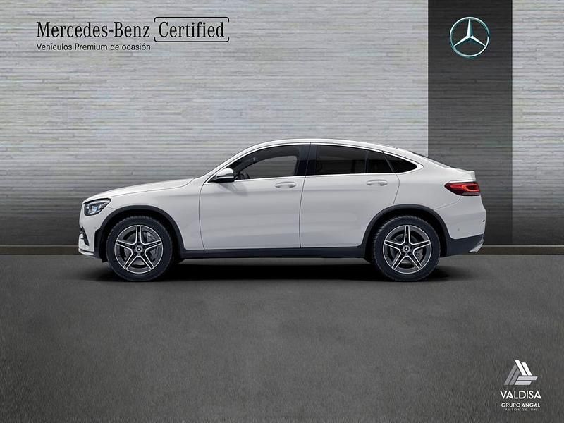 Usado Mercedes GLC220 AMG line 194 CV (142 kW) 2020 Blanco Coupe
