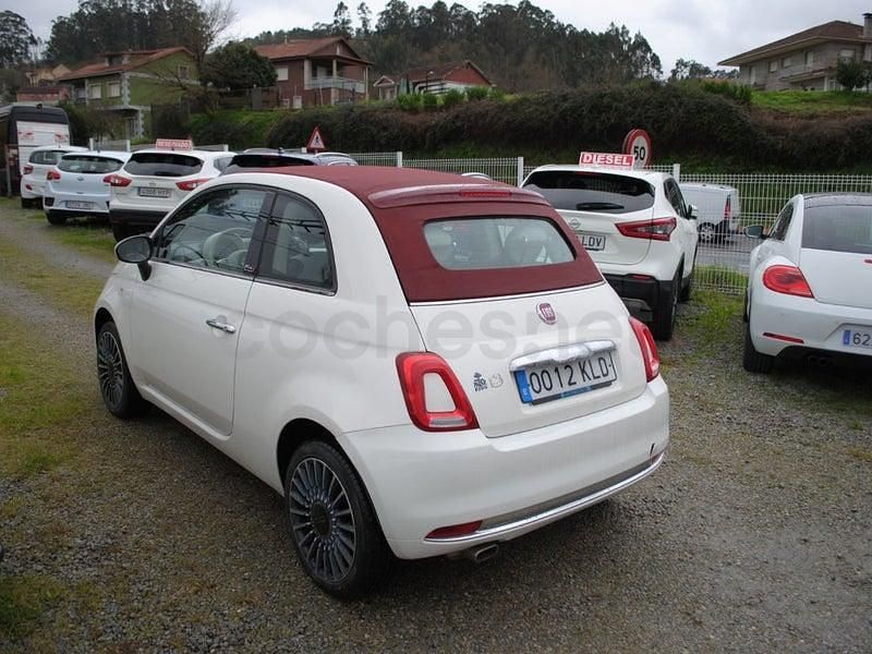 Usado Fiat 500C Lounge 69 CV (50 kW) 2018 Blanco Descapotable