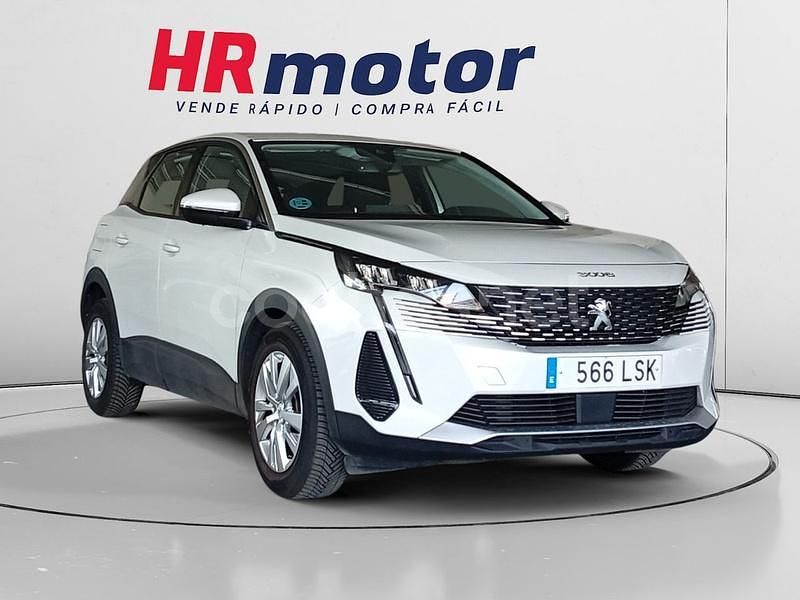 Blanco Usado 2021 Peugeot 3008 Active SUV | 16.890 € (Precio justo) - Imagen 1/4