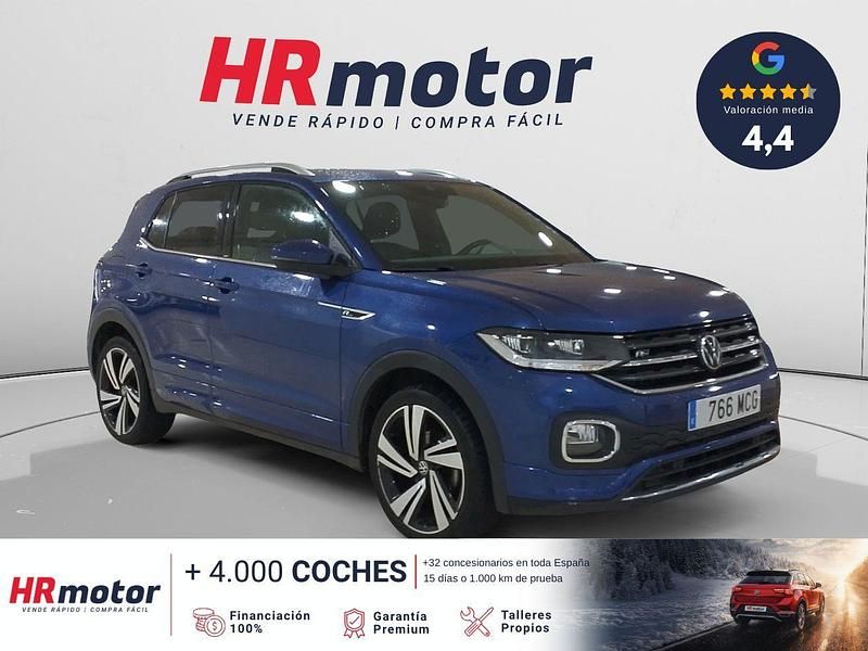 Usado VW T-Cross Sportline 150 CV (110 kW) 2022 Azul SUV