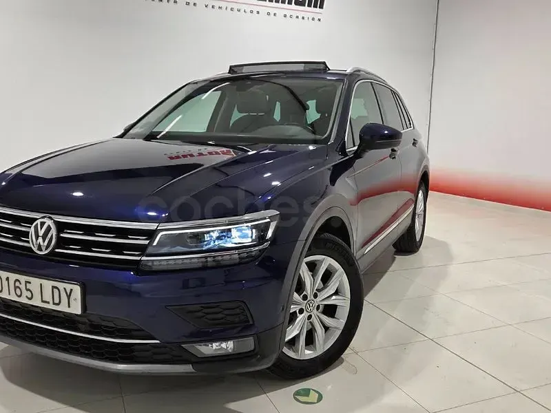 Usado VW Tiguan Sportline 150 CV (110 kW) 2020 Azul SUV