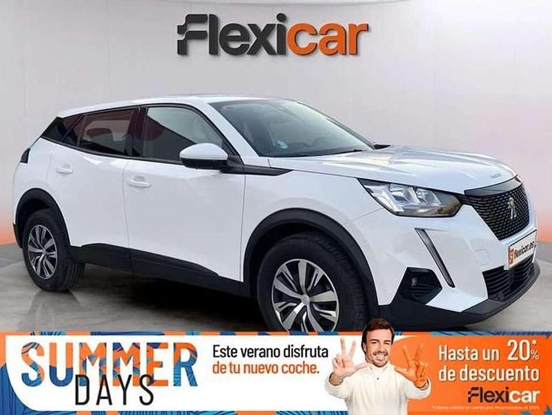 Blanco Usado 2021 Peugeot 2008 Active SUV | 14.290 € (Buen precio) - Imagen 1/4