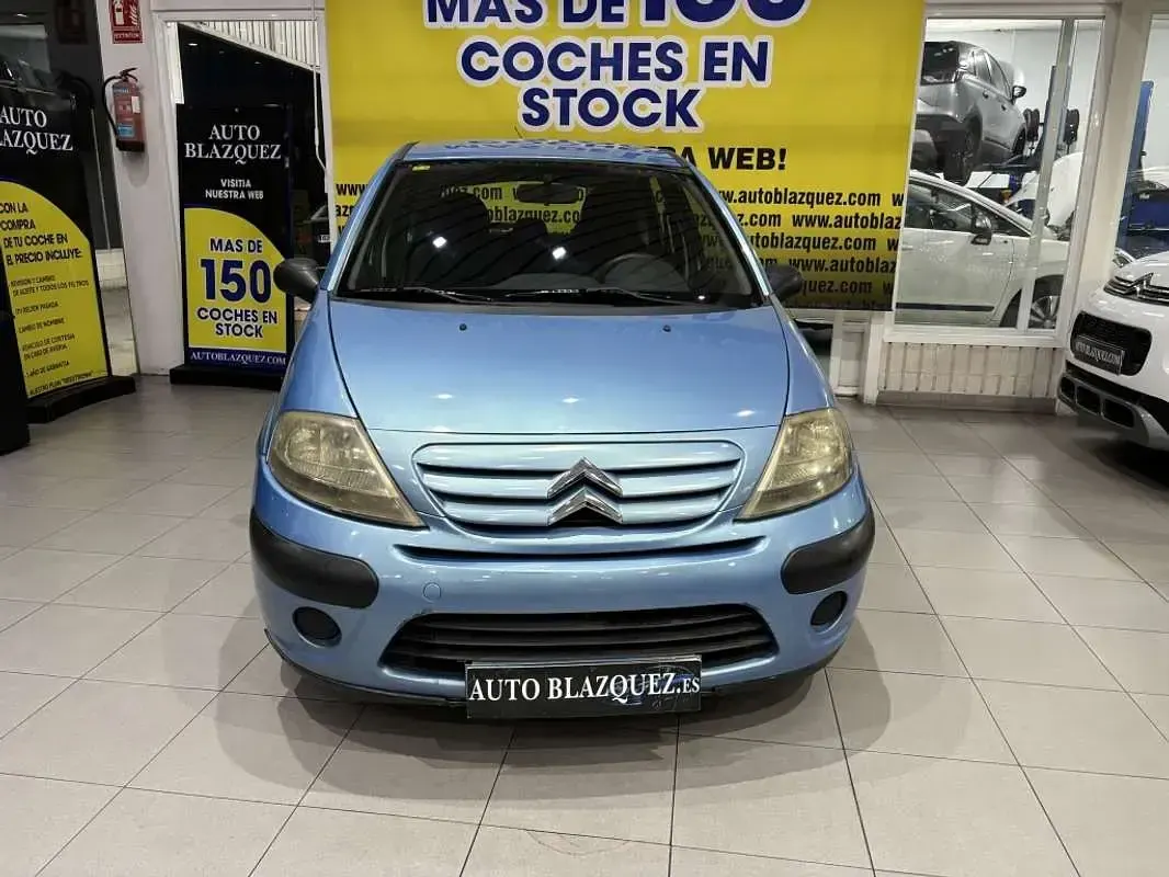 Usado Citroën C3 68 CV (50 kW) 2006 Azul Utilitario