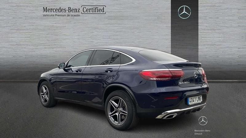 Usado Mercedes GLC300 245 CV (180 kW) 2022 Azul Coupe