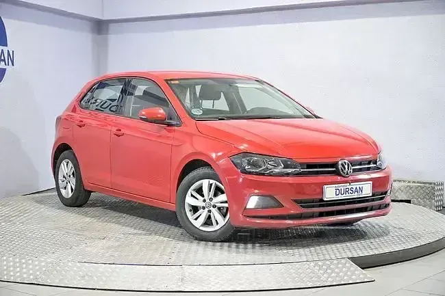 Usado VW Polo Advance 80 CV (58 kW) 2019 Rojo Utilitario