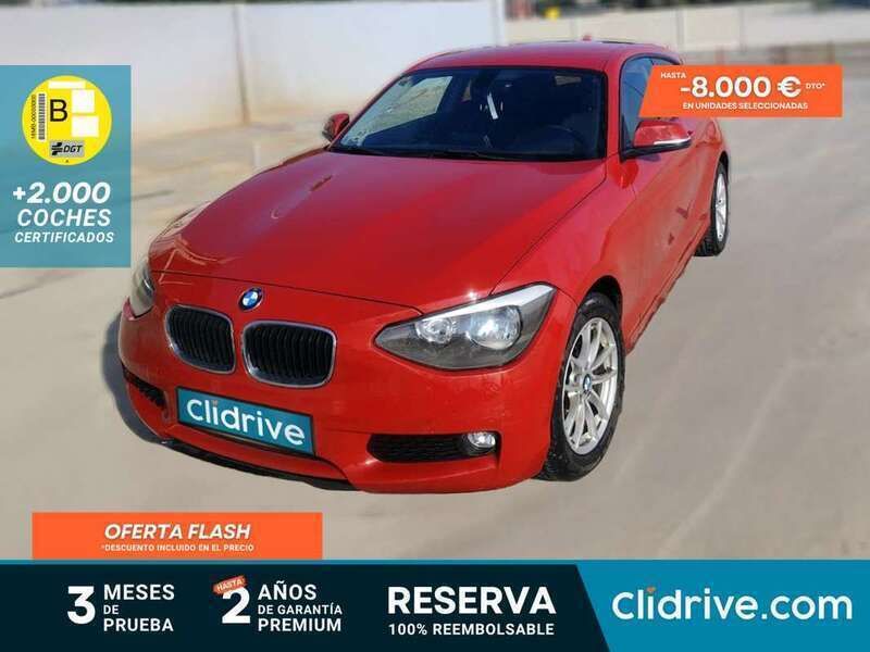 Rojo Usado 2014 BMW 116 Utilitario | 9990 € (Precio justo) - Imagen 1/3