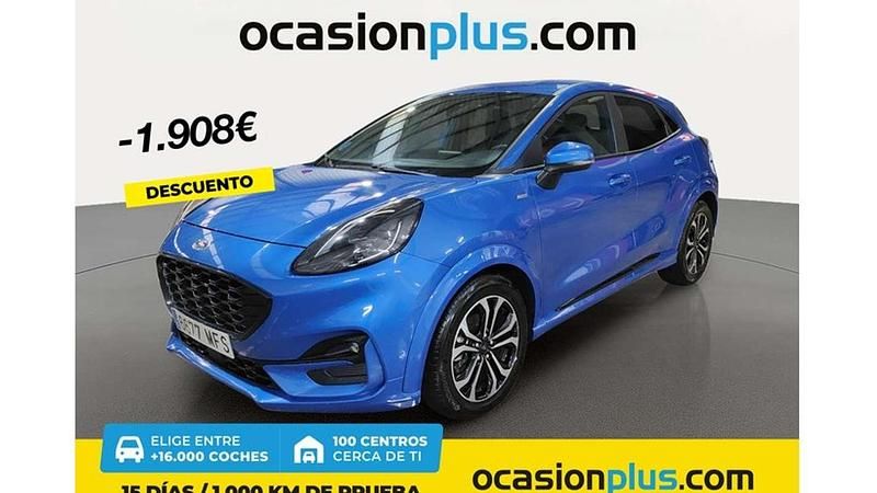 Azul Usado 2023 Ford Puma ST-Line SUV | 14.356 € (Buen precio) - Imagen 1/4