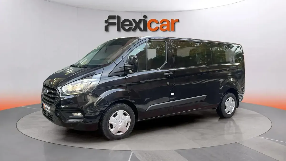 Usado Ford Transit Custom Trend 136 CV (100 kW) 2023 Azul Familiar