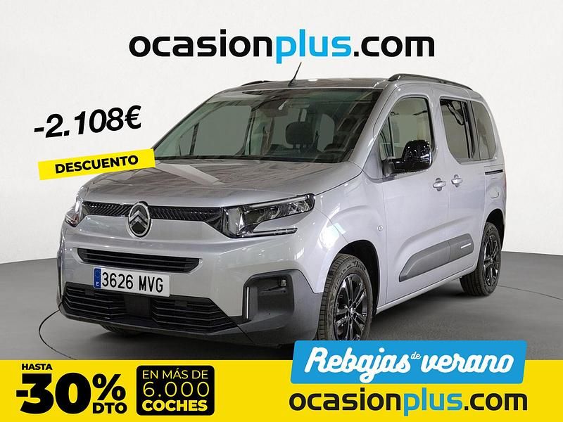 Gris Nuevo 2024 Citroën Berlingo Monovolumen | 23.190 € (Precio justo) - Imagen 1/4