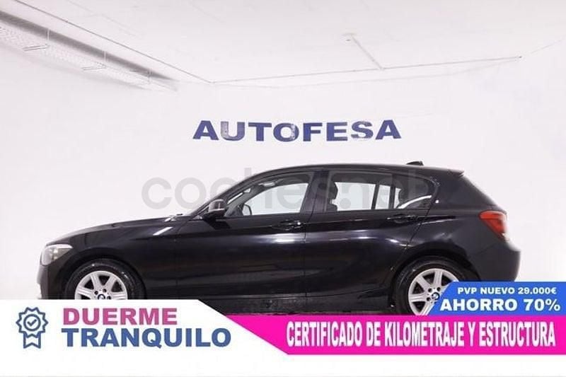 Usado BMW 114 102 CV (75 kW) 2013 Negro Utilitario