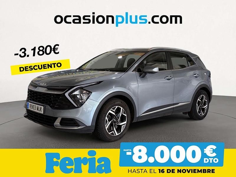 Gris Usado 2023 Kia Sportage SUV | 23.990 € (Un poco caro) - Imagen 1/4