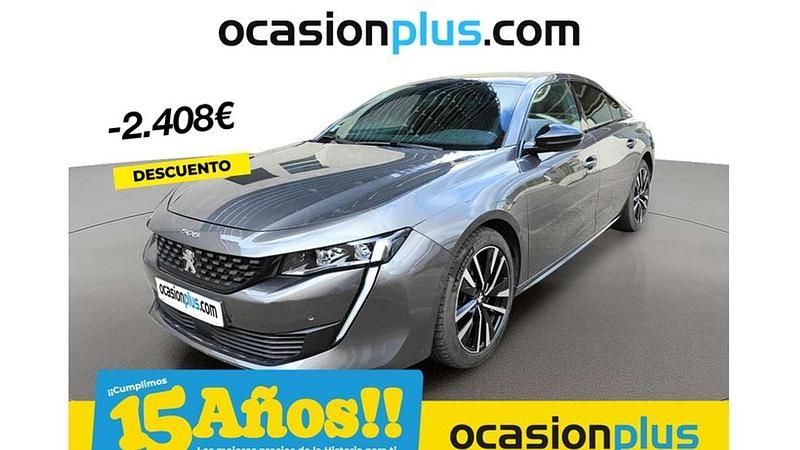 Gris Usado 2023 Peugeot 508 GT Berlina | 24.082 € (Precio justo) - Imagen 1/4