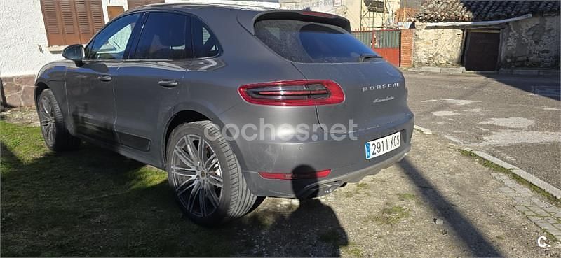 Usado Porsche Macan Turbo 400 CV (294 kW) 2014 Gris / plata SUV