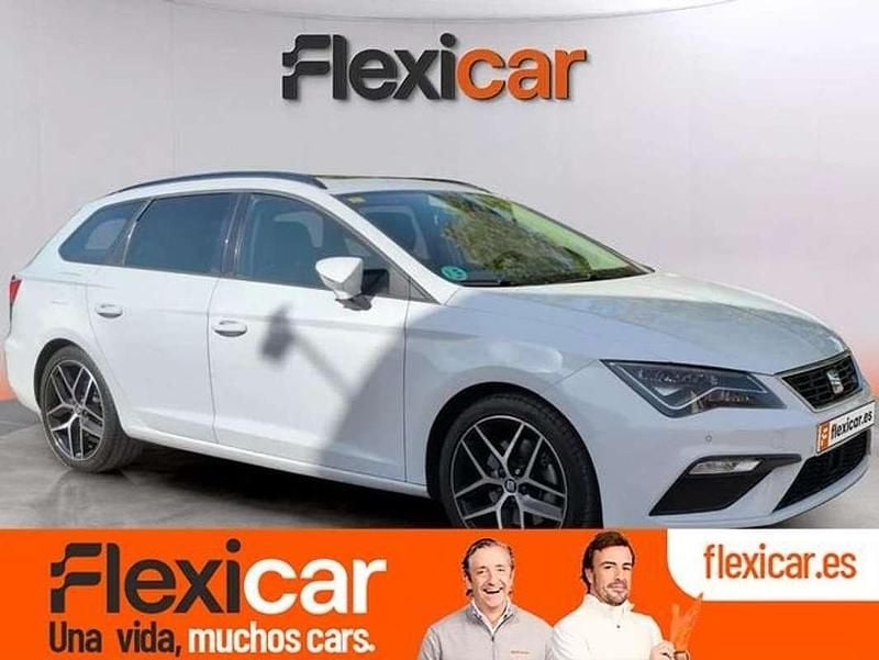 Blanco Usado 2018 Seat Leon ST FR Familiar | 18.190 € (Precio justo) - Imagen 1/4