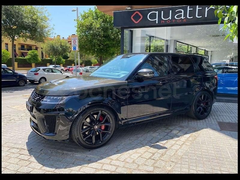 Usado Land Rover Range Rover Sport SVR 575 CV (422 kW) 2018 Negro SUV