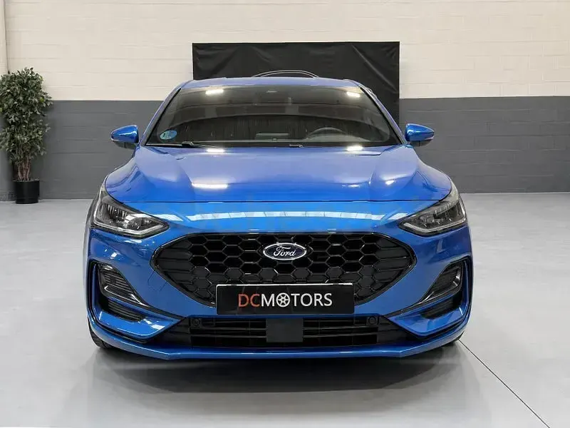 Usado Ford Focus ST-Line 125 CV (91 kW) 2022 Azul Berlina
