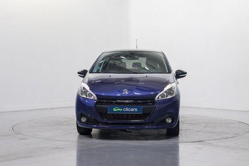 Usado Peugeot 208 GT-line 120 CV (88 kW) 2017 Azul Utilitario