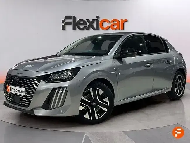 Usado Peugeot 208 Allure 100 CV (73 kW) 2025 Gris Utilitario