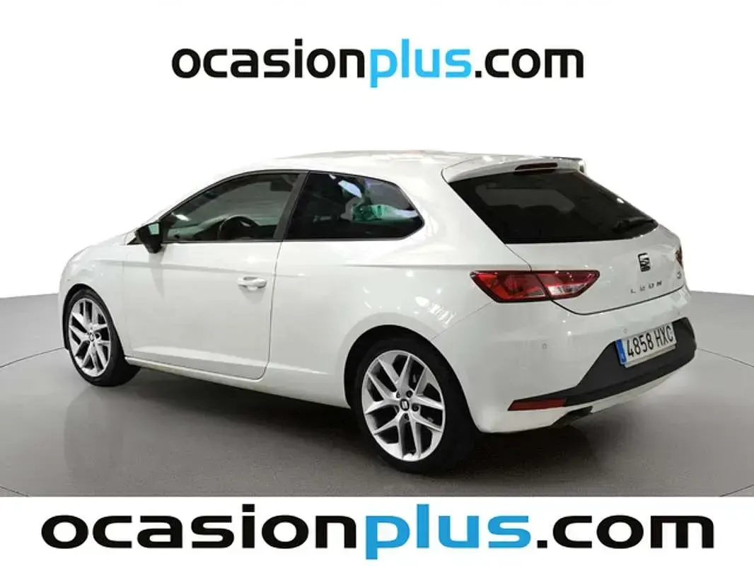 Usado Seat Leon SC FR 140 CV (102 kW) 2014 Blanco Utilitario