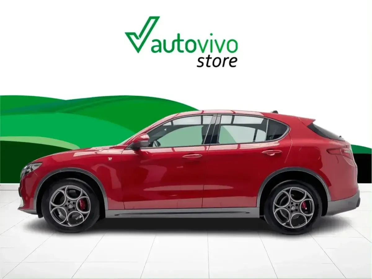 Usado Alfa Romeo Stelvio Ti 210 CV (154 kW) 2022 Rojo SUV